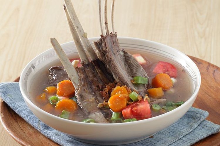 Resep Sop Kambing Kuah Bening yang Tak Perlu Khawatirkan Kolesterol Naik